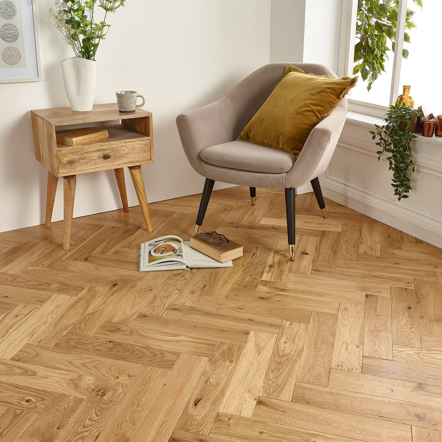 Natural Invisible Oiled Engineered Wood Flooring
