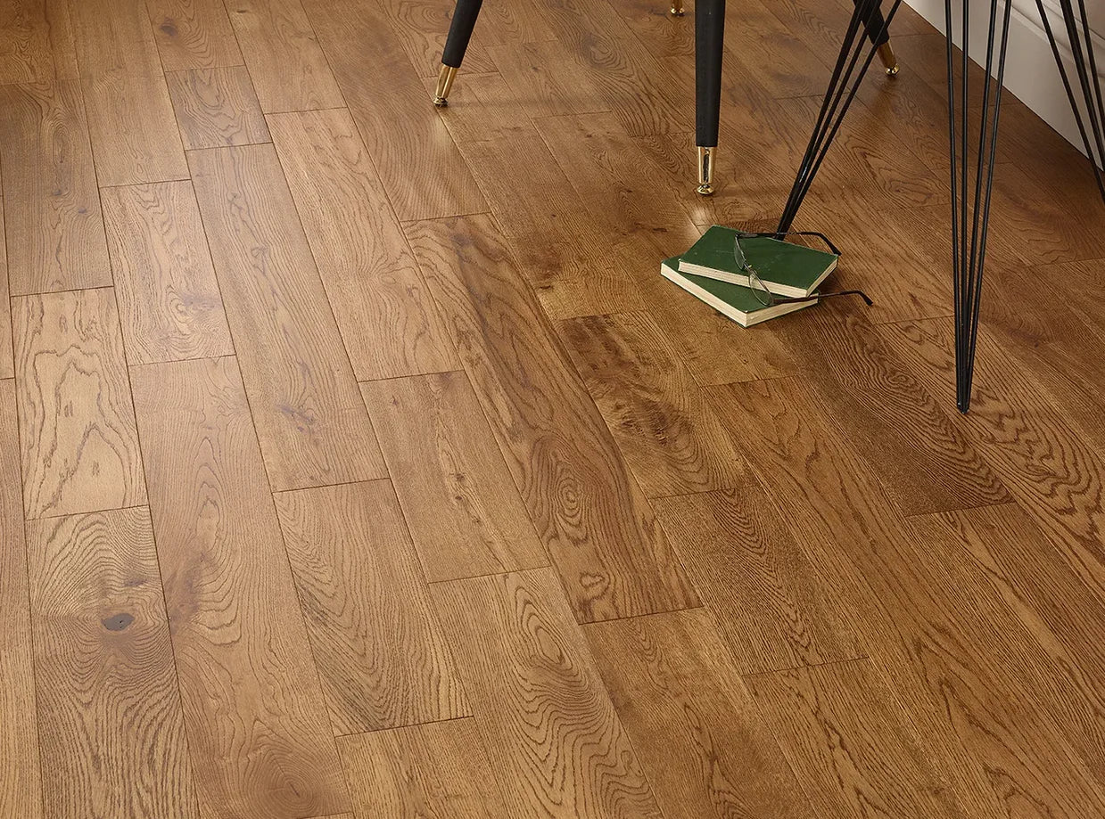Handscraped Natural Oak Flooring