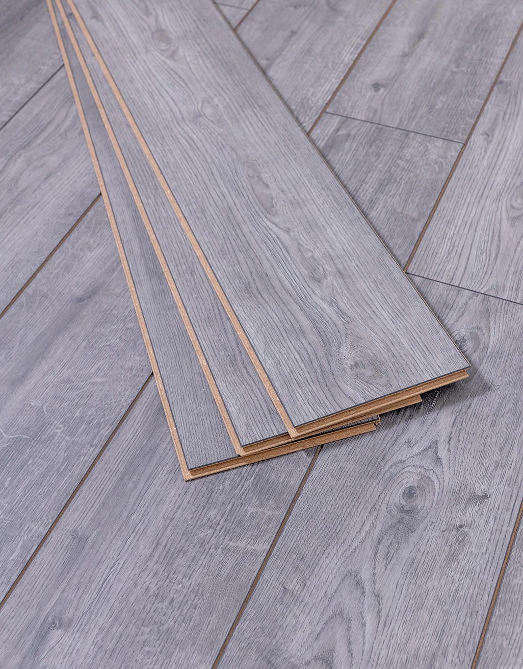 Laminate Flooring STEP Click Plus Campus Grey