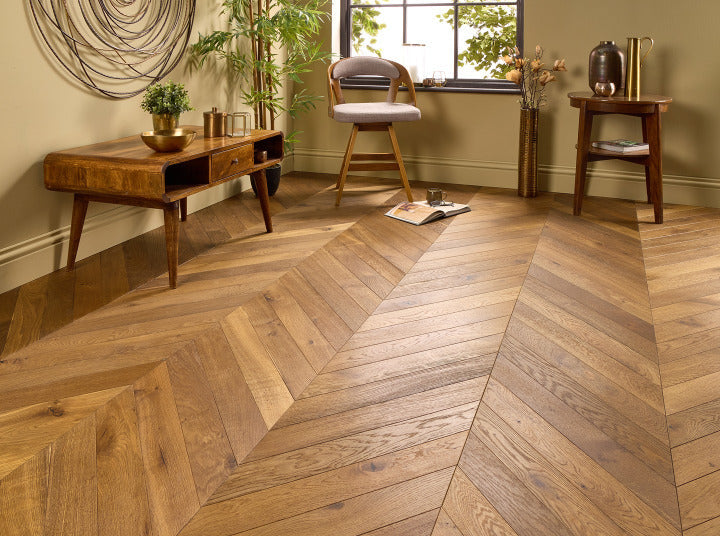 Chevron Engineered Wood Flooring