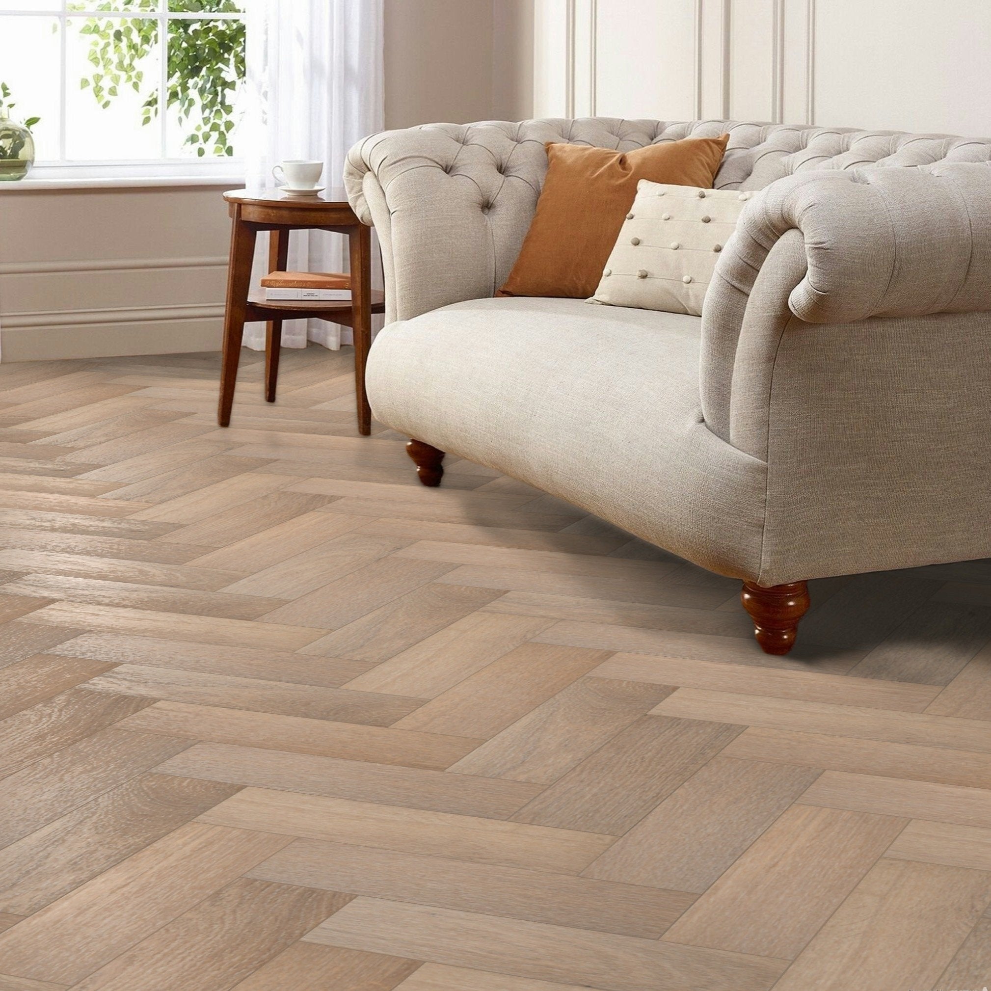 Thameside Oak Herringbone 14mm Engineered Wood Flooring