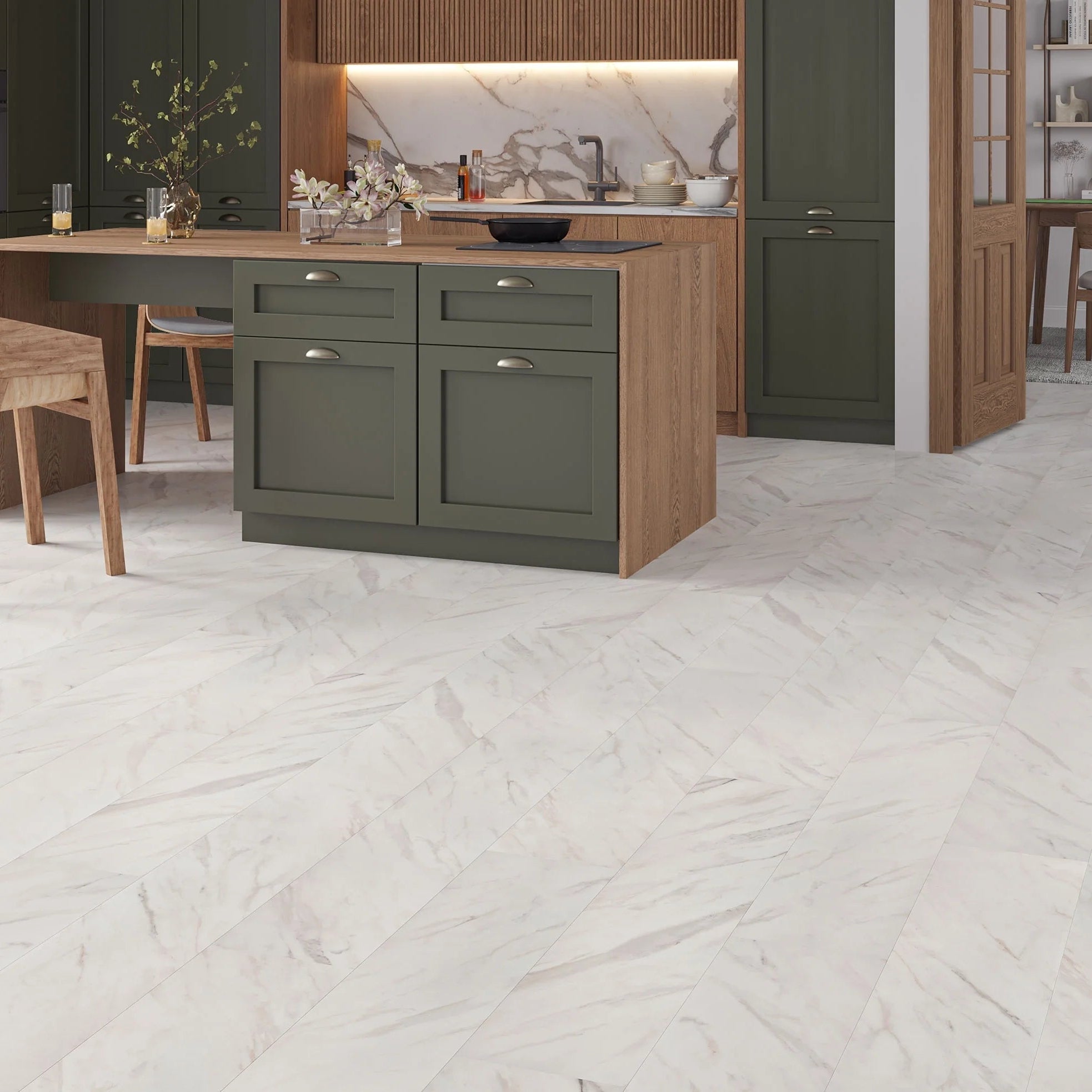 Lumena Oak Luxury 8mm Waterproof Laminate Tile Flooring-1